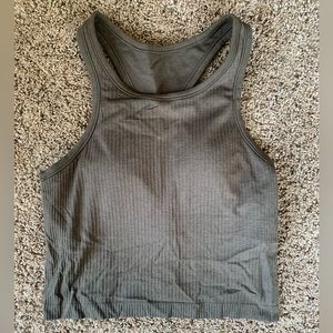 Women’s Lululemon Cropped Racerback Ebb to Street. Like New. Size 8.